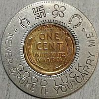 Red Lodge Steel encased 1914 cent