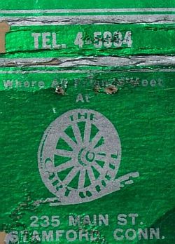 The Cart Wheel - Match book cover